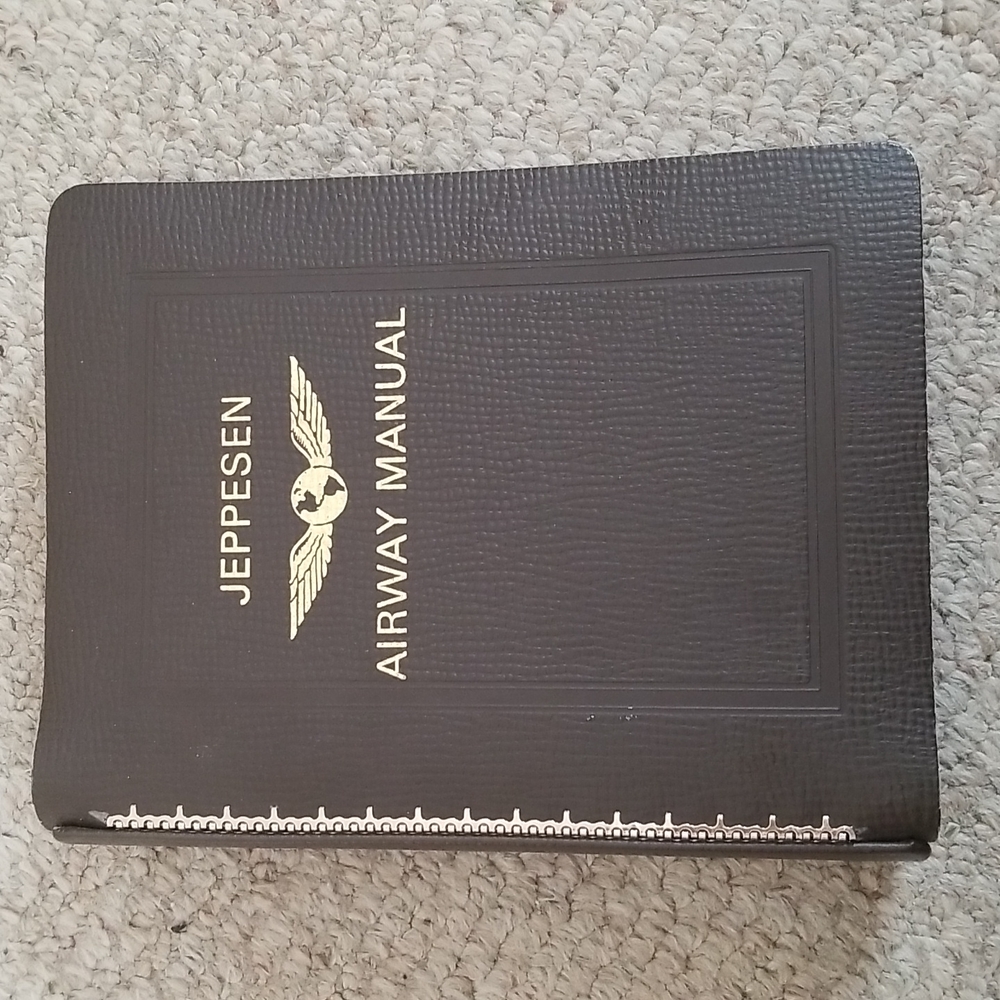 Vintage Jeppesen Airway Manual Central US Airports